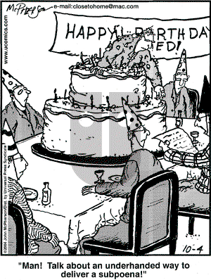 Close to Home on Friday October 29, 2004 Comic Strip