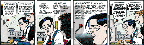Doonesbury on Tuesday November 2, 1999 Comic Strip