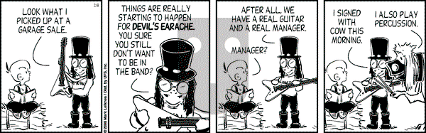 Cow and Boy Classics on Friday February 8, 2008 Comic Strip