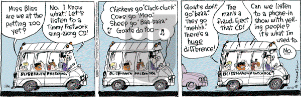 Cul de Sac on Wednesday June 19, 2019 Comic Strip