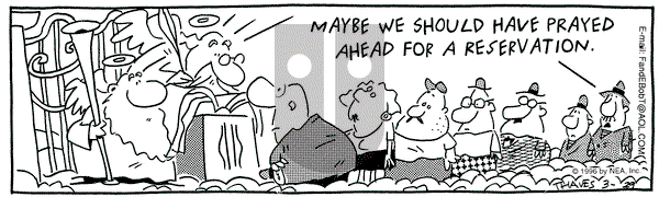 Frank and Ernest on Friday March 29, 1996 Comic Strip