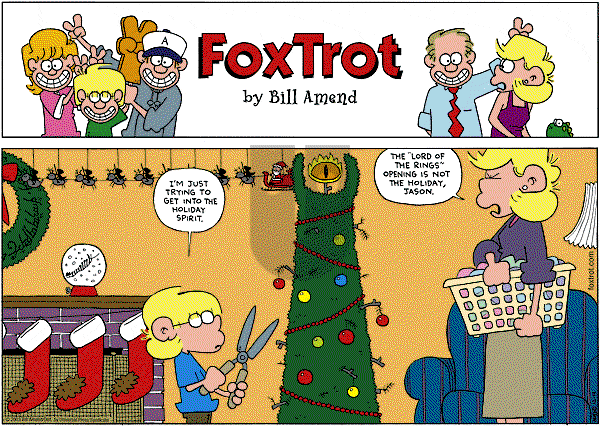 FoxTrot - Sunday December 14, 2003 Comic Strip