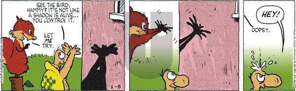 Over the Hedge on Saturday February 8, 2014 Comic Strip