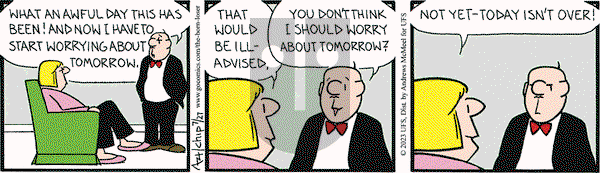 The Born Loser on Thursday July 27, 2023 Comic Strip