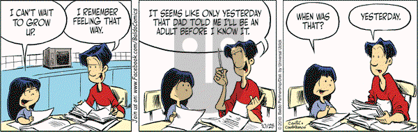 Baldo - Monday October 25, 2010 Comic Strip