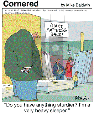 Cornered on Thursday June 18, 2015 Comic Strip