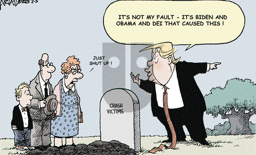 Robert Ariail on Monday February 3, 2025 Comic Strip