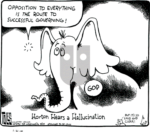 Tom Toles - Thursday January 21, 2010 Comic Strip