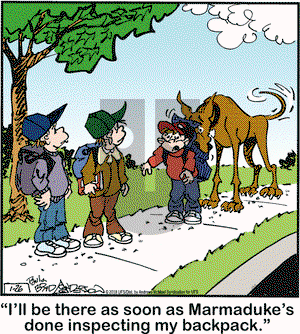 Marmaduke on Friday January 26, 2018 Comic Strip