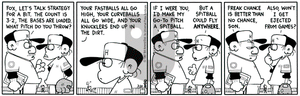 FoxTrot on Thursday March 20, 1997 Comic Strip
