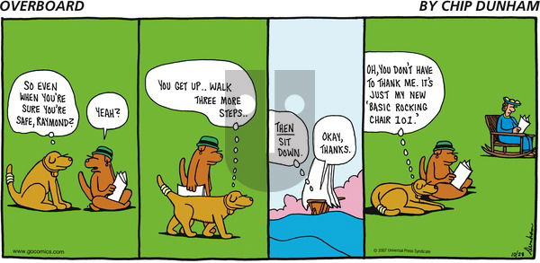 Overboard on Sunday October 28, 2007 Comic Strip