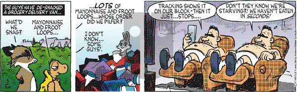 Over the Hedge on Tuesday March 26, 2019 Comic Strip