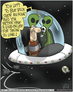 The Flying McCoys on Wednesday July 12, 2017 Comic Strip