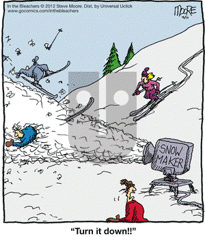 In the Bleachers on Saturday February 11, 2012 Comic Strip