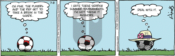 Cleats on Tuesday July 8, 2008 Comic Strip