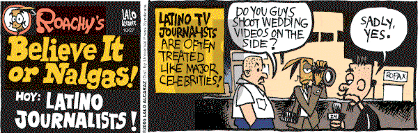 La Cucaracha - Thursday October 27, 2005 Comic Strip