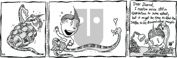 Lio on Monday September 14, 2020 Comic Strip