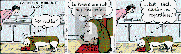 Fred Basset on Thursday April 9, 2015 Comic Strip
