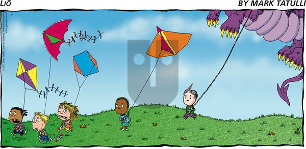 Lio on Sunday November 26, 2017 Comic Strip