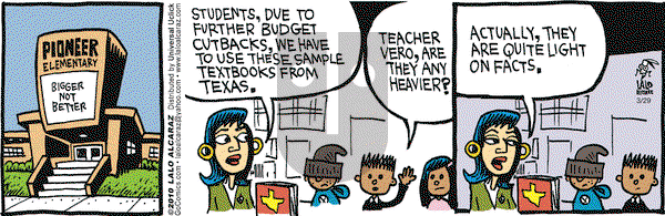 La Cucaracha on Monday March 29, 2010 Comic Strip