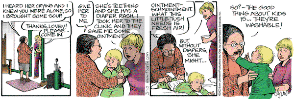 For Better or For Worse on Monday March 10, 2003 Comic Strip