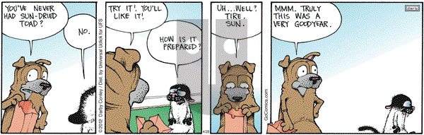 Get Fuzzy on Saturday April 28, 2012 Comic Strip