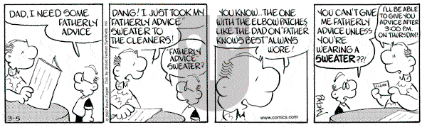 Drabble on Monday March 5, 2007 Comic Strip