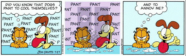 Garfield on Thursday July 27, 2000 Comic Strip