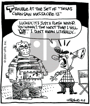 Reality Check on Saturday September 8, 2007 Comic Strip