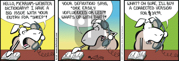 DeFlocked on Thursday June 15, 2017 Comic Strip