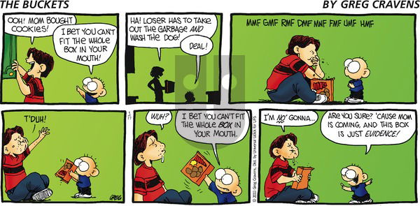 The Buckets on Sunday March 17, 2013 Comic Strip