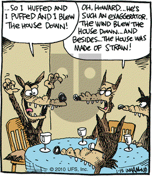 Reality Check on Friday January 15, 2010 Comic Strip