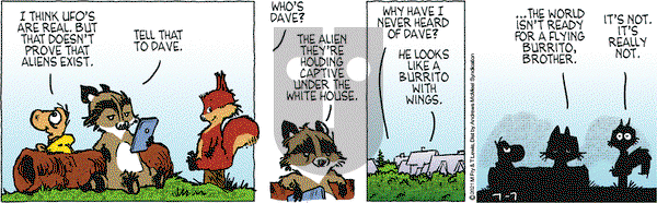 Over the Hedge on Wednesday July 7, 2021 Comic Strip