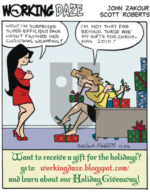 Working Daze on Saturday December 6, 2008 Comic Strip