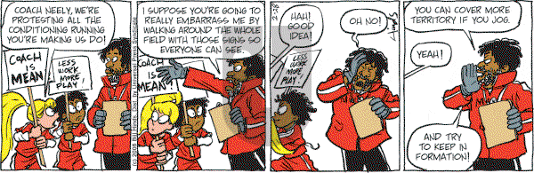 Cleats - Tuesday February 28, 2006 Comic Strip
