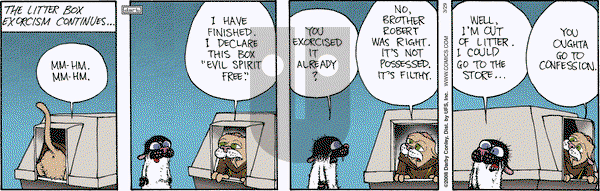 Get Fuzzy on Saturday March 29, 2008 Comic Strip