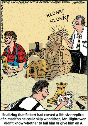 Close to Home on Thursday February 1, 2018 Comic Strip