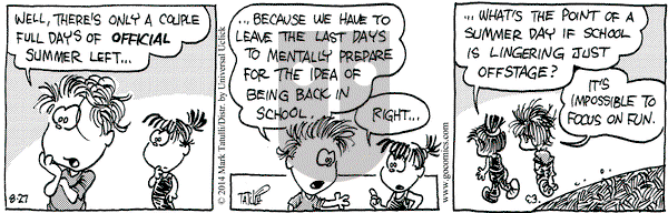 Heart of the City on Wednesday August 27, 2014 Comic Strip