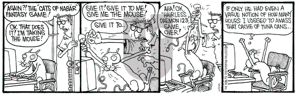 Monty on Thursday August 2, 2007 Comic Strip