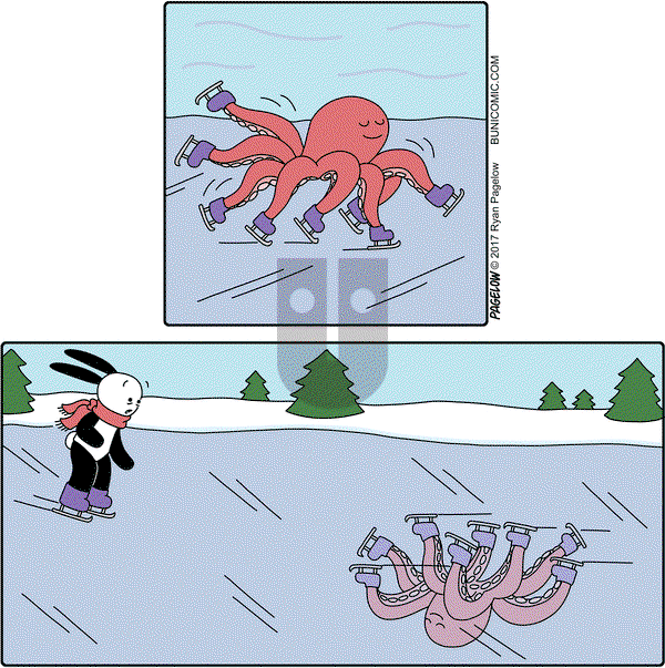 Buni on Friday December 22, 2017 Comic Strip