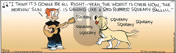 Red and Rover on Wednesday April 27, 2011 Comic Strip