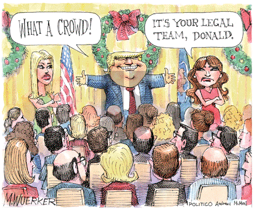 Matt Wuerker on Thursday December 14, 2017 Comic Strip