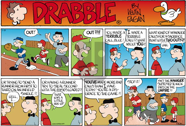 Drabble on Sunday July 15, 2007 Comic Strip