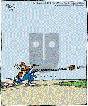 In the Bleachers on Wednesday September 26, 2012 Comic Strip