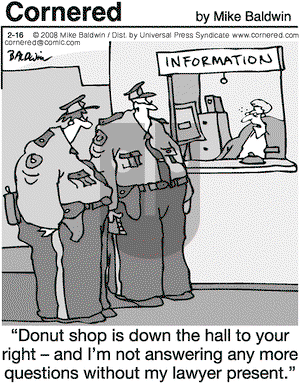 Cornered on Saturday February 16, 2008 Comic Strip