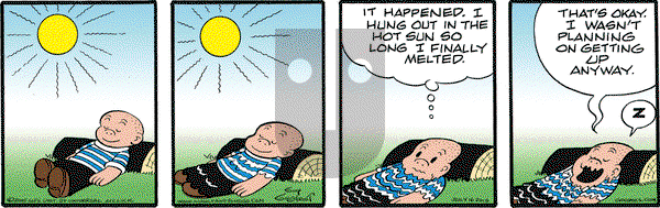 Nancy on Thursday July 16, 2015 Comic Strip
