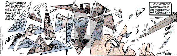 Doonesbury on Friday June 24, 2016 Comic Strip