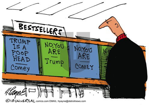 Henry Payne on Sunday April 22, 2018 Comic Strip