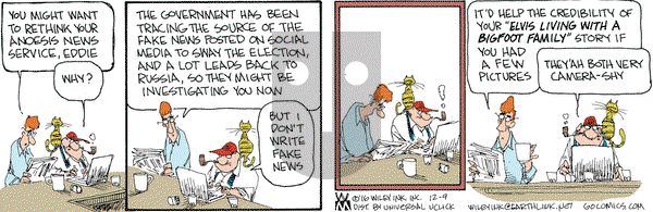 Non Sequitur on Friday December 9, 2016 Comic Strip
