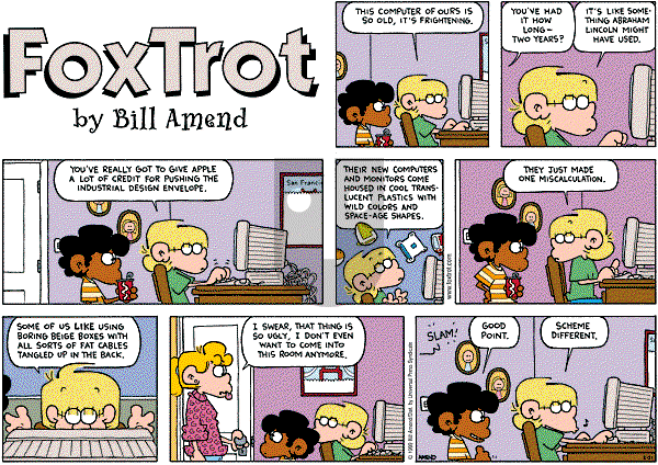 FoxTrot - Sunday February 21, 1999 Comic Strip
